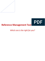 Reference Management