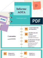 Informe AOTA Paso A Paso