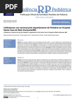 Ceftriaxona: Uso Racional Pelo Departamento de Pediatria Do Hospital Santa Casa de Belo Horizonte/MG