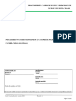 FSCH-BP-CMZ183-MM-CHP-002 Cambio de Polines y Estaciones de Polines