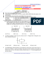 JEE Advanced Paper 1