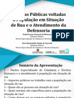 Apresentação - População de Rua - Curso de Formação