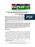 O Trabalho Do Assistente Social No Nasf Na Cidade de Goiás