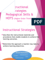 InstructionalStrategies PedagogicalSkills HOTS