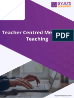 Class 4 Teacher Centred Methods of Teaching Copy 641710563303761