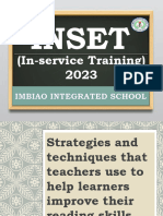 Inset 2023 Topic Strategies and Techniques