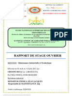 Rapport de Stage Romaric