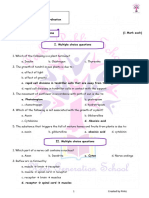 Lesson 6 Control and Co Ordination