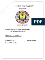 Ll.m. 2nd Sem 202 Project