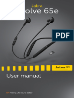 Jabra Evolve 65e User Manual - EN - English - RevC