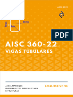 Steel Design 05. Vigas Tubulares. Aisc 360 22