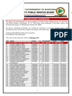 Shortlisted Applicants List ECDE 2024