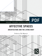 Affective Spaces - Architecture and The Living Body-Routledge (2020)