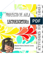 Cuadernillo Lectoescritura $120