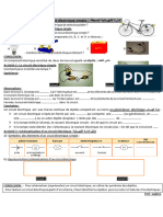 Le Circuit Electrique Simple Resume de Cours 2