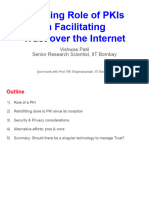 Lecture9-PKIA 2022-Evolving Role of PKIs in Facilitating Trust Over The Internet