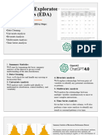 ChatGPT in Exploratory Data Analysis 