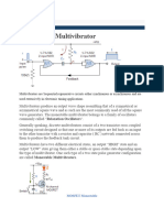 Monostable Multivibrator