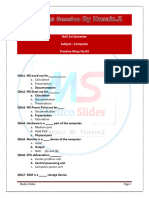 Computer Practice Mcqs No.02 by Medico Slides