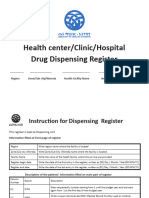 Health Facility Drug Dispensing Registration Final - A4