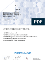 Corticoterapia Crónica, Inmunosupresora, Escalamiento, Desescalamiento