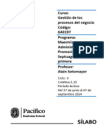 Sílabo - Gestión de Los Procesos Del Negocio - Prof. Alain Sotomayorv1