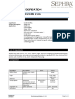 Sephra Waffle Mix Specification Aug 17