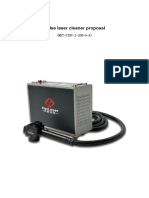 200W Air-Cooled Laser Cleaner