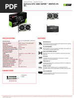 GeForce GTX 1660 SUPER VENTUS XS OC