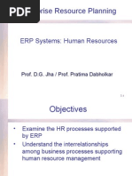 Enterprise Resource Planning: ERP Systems: Human Resources