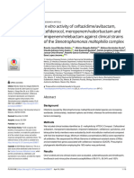 In Vitro Activity of Ceftazidime-Avibactam, Cefiderocol, Meropenem-Vaborbactam and Imipenem-Relebactam