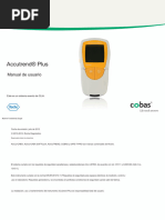 Roche Accutrend Plus Users Manual