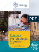 Plan de Estudios Carrera de Microbiología Industrial Noviembre 2022