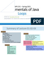 04-Fundamentals of JAVA - Loops