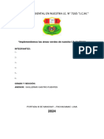 Proyecto de Áreas Verdes