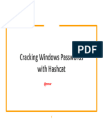 Cracking Windows Passwords With Hashcat