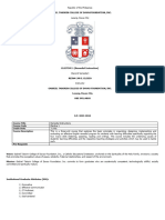 Elective 1 - Syllabus