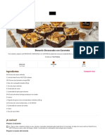 Brownie Cheesecake - Recetas Nestlé