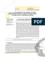 Logic: Simulation Design of Animal Waste Treatment Installation System Using Water Level Control System