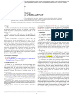 ASTM D869-21 Standard Test Method For Evaluating Degree of Settling of Paint