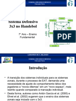 Sistema Defensivo 3x3 No Handebol