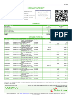 Mpesa Statement