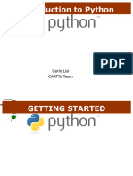 Introduction To Python - Draft - Final 012024