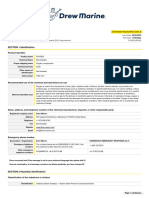 Drew Oxygen Bottle MSDS