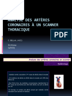 Analyse Des Artères Coronaires À Un Scanner Thoracique