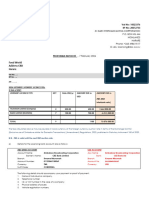 Proforma Invoice To Template 23