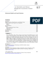 Uncertainties in Rainfall and Water Resources in Maghreb Countries Under Climate Change