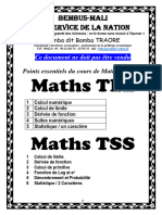 Maths TLL Et TSS