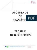 Apostila - Gramática - Teoria e Exercícios (1000)