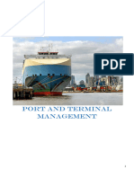 Port and Terminal Management